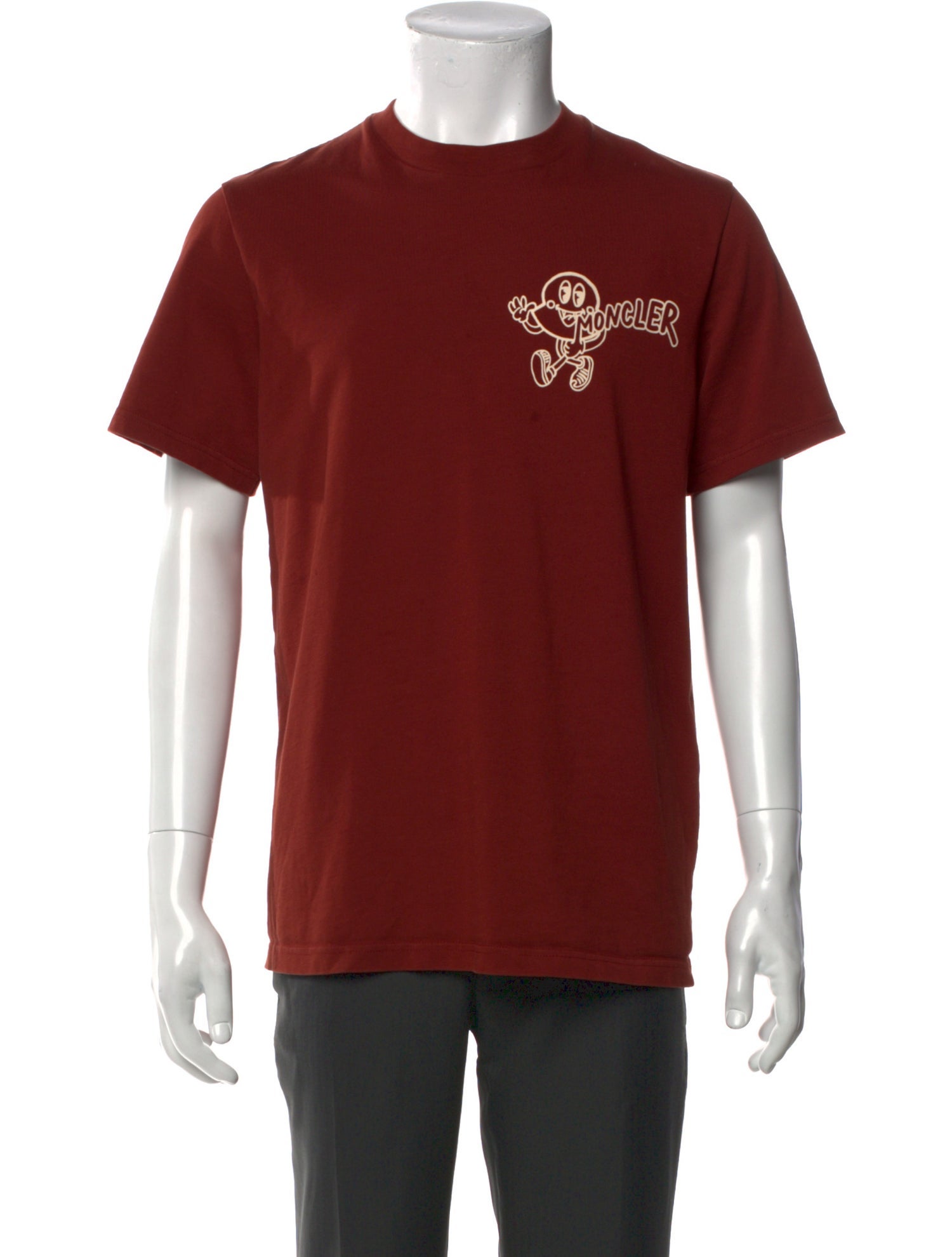 Moncler Graphic Print Crew Neck T-Shirt