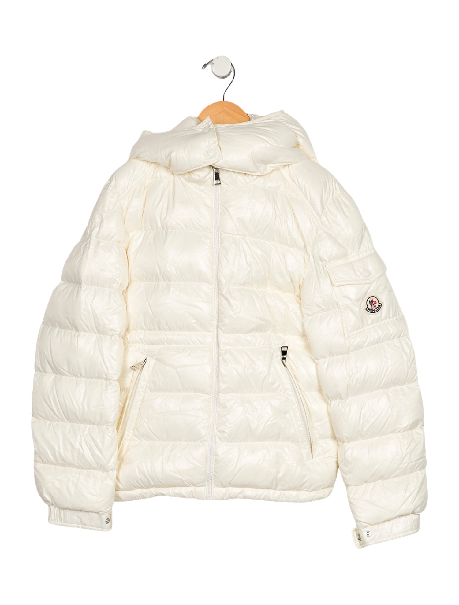Moncler Girls' Hooded Down Coat