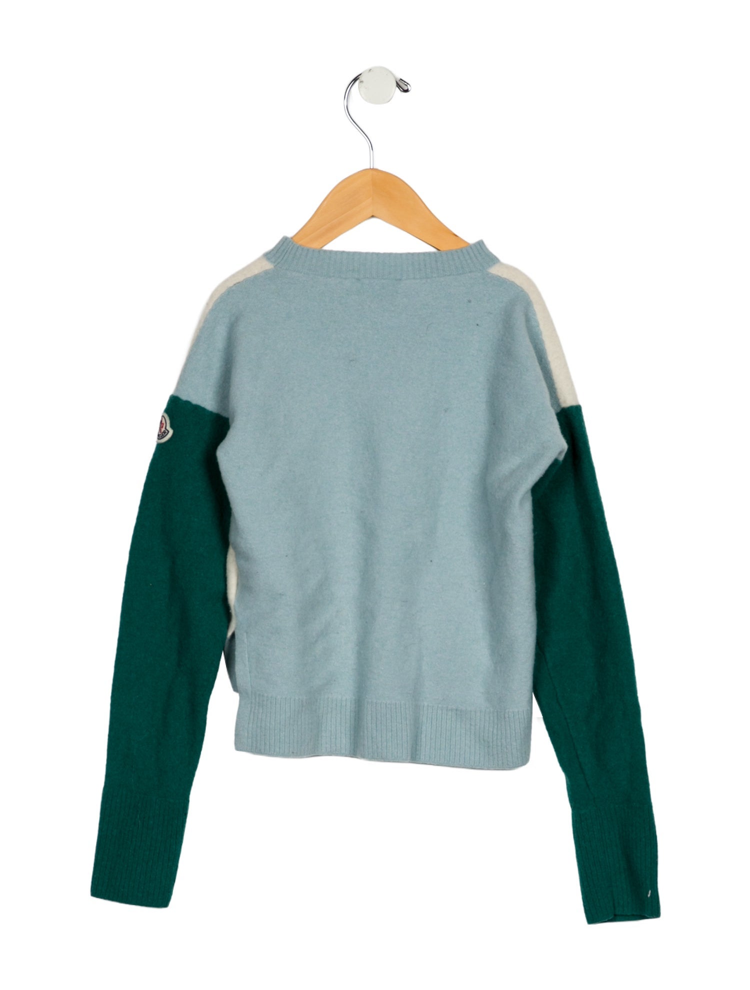 Moncler Girls' Virgin Wool Sweater