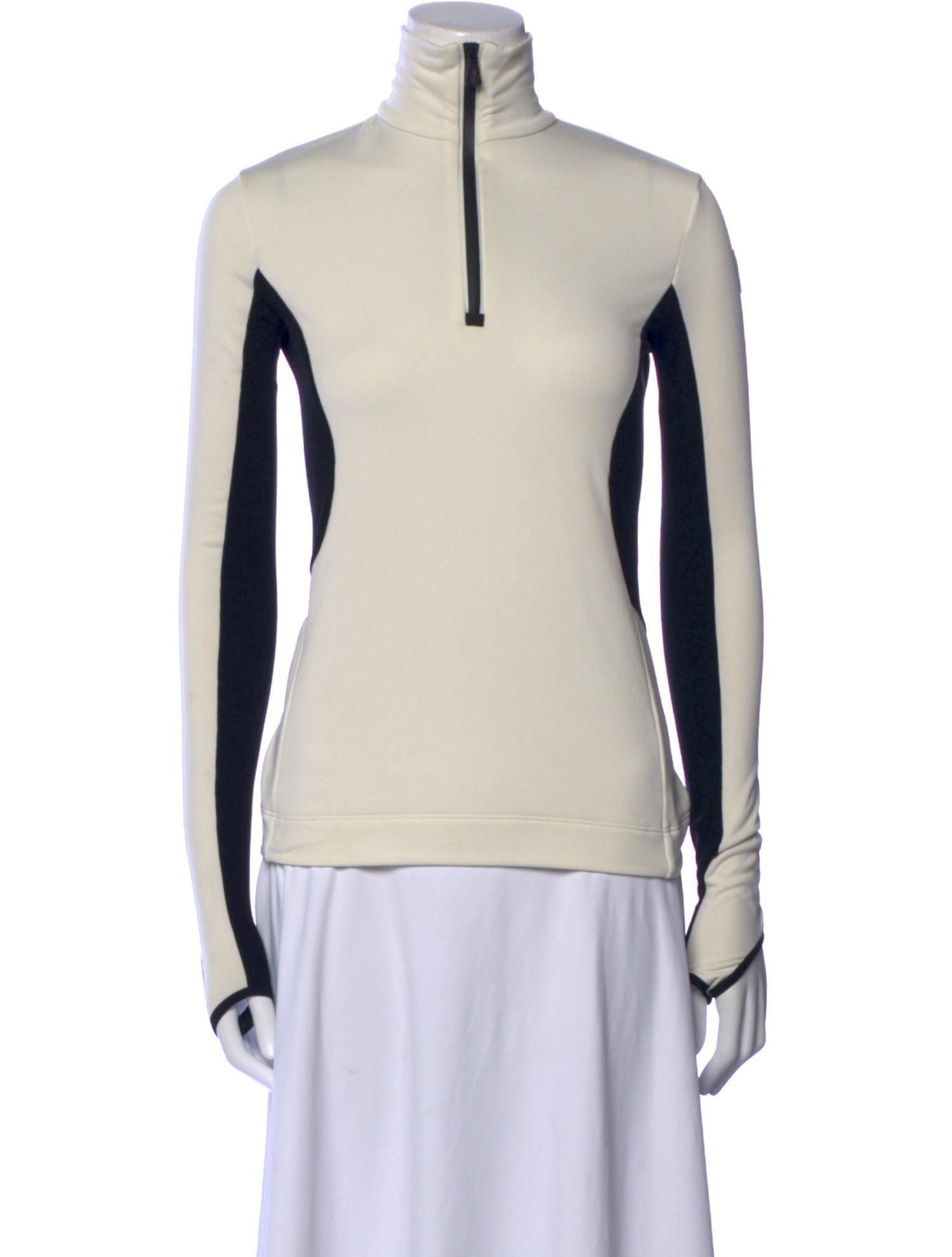 Moncler Grenoble Striped Turtleneck Sweater