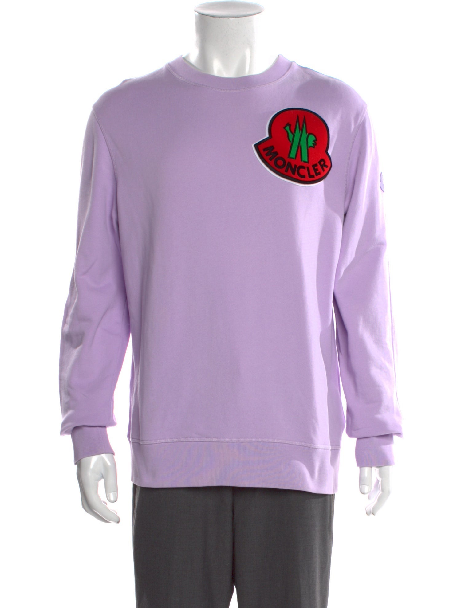 Moncler Graphic Print Crew Neck Pullover