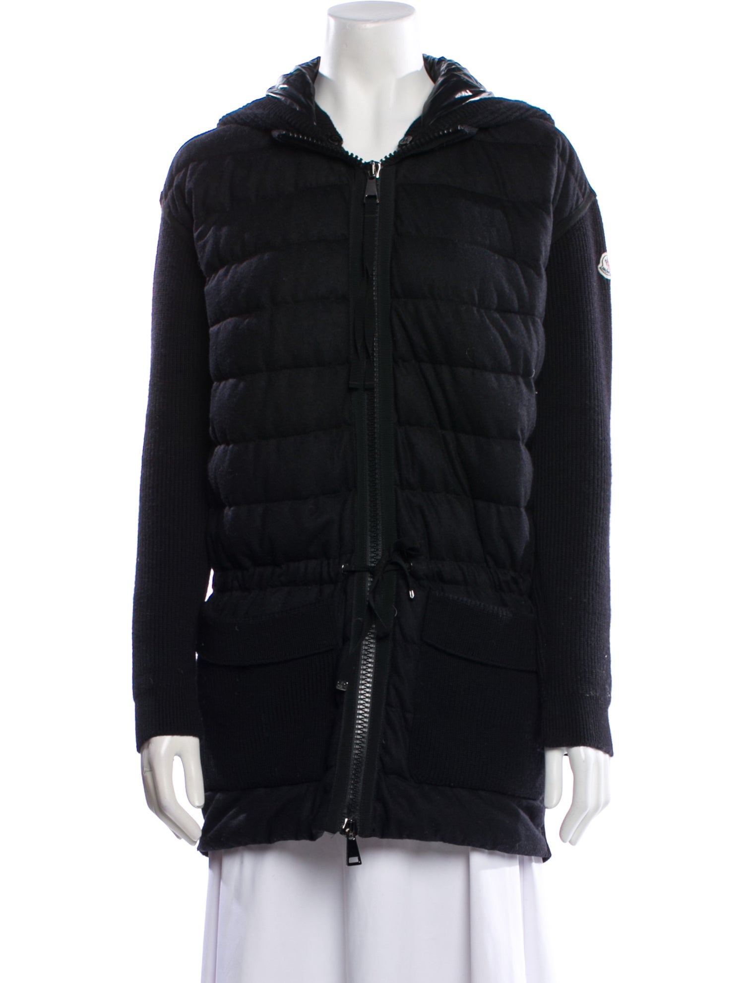 Moncler Virgin Wool Down Coat
