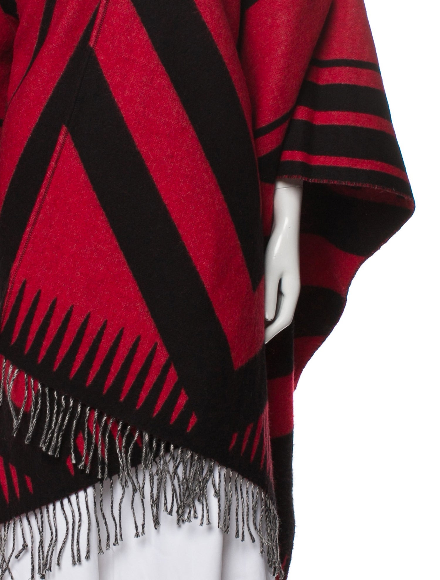 Moncler Wool Striped Shawl