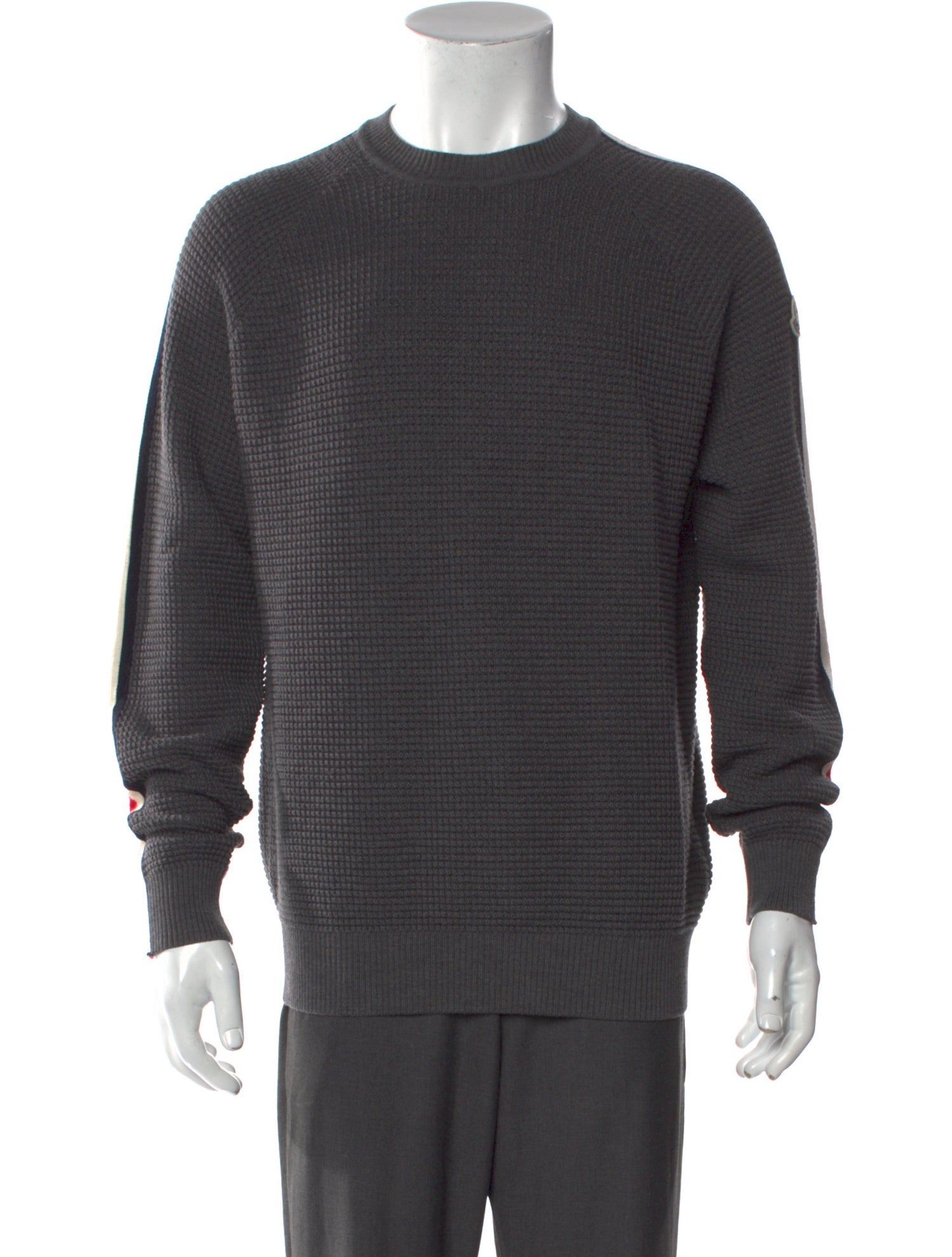Moncler Virgin Wool Crew Neck Pullover