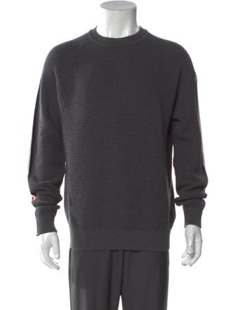 Moncler Virgin Wool Crew Neck Pullover