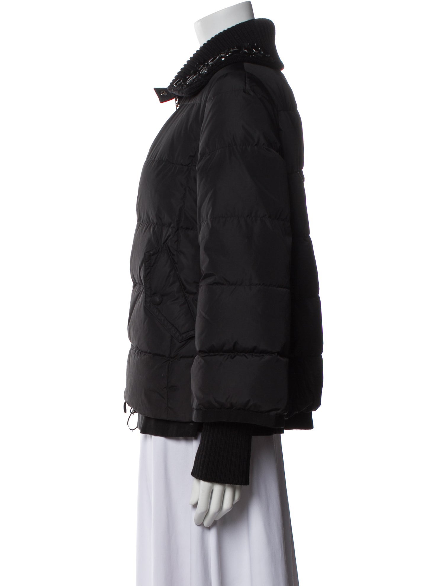 Moncler Nylon Down Coat
