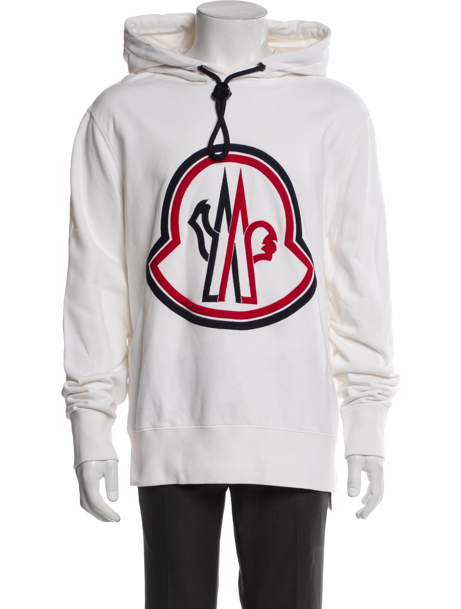 Moncler Graphic Print Crew Neck Hoodie