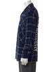 Moncler Plaid Print Long Sleeve Shirt
