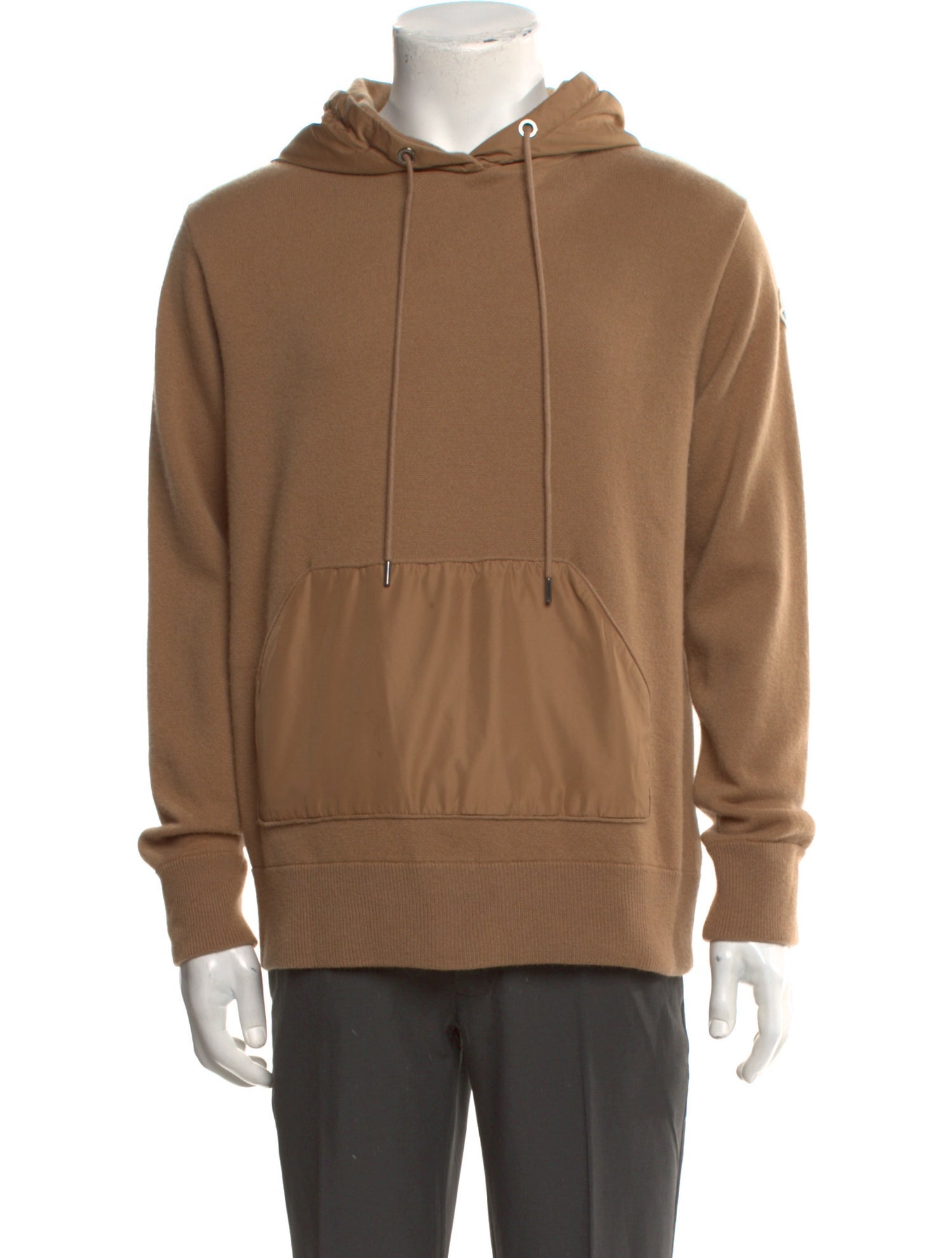 Moncler Virgin Wool Crew Neck Hoodie