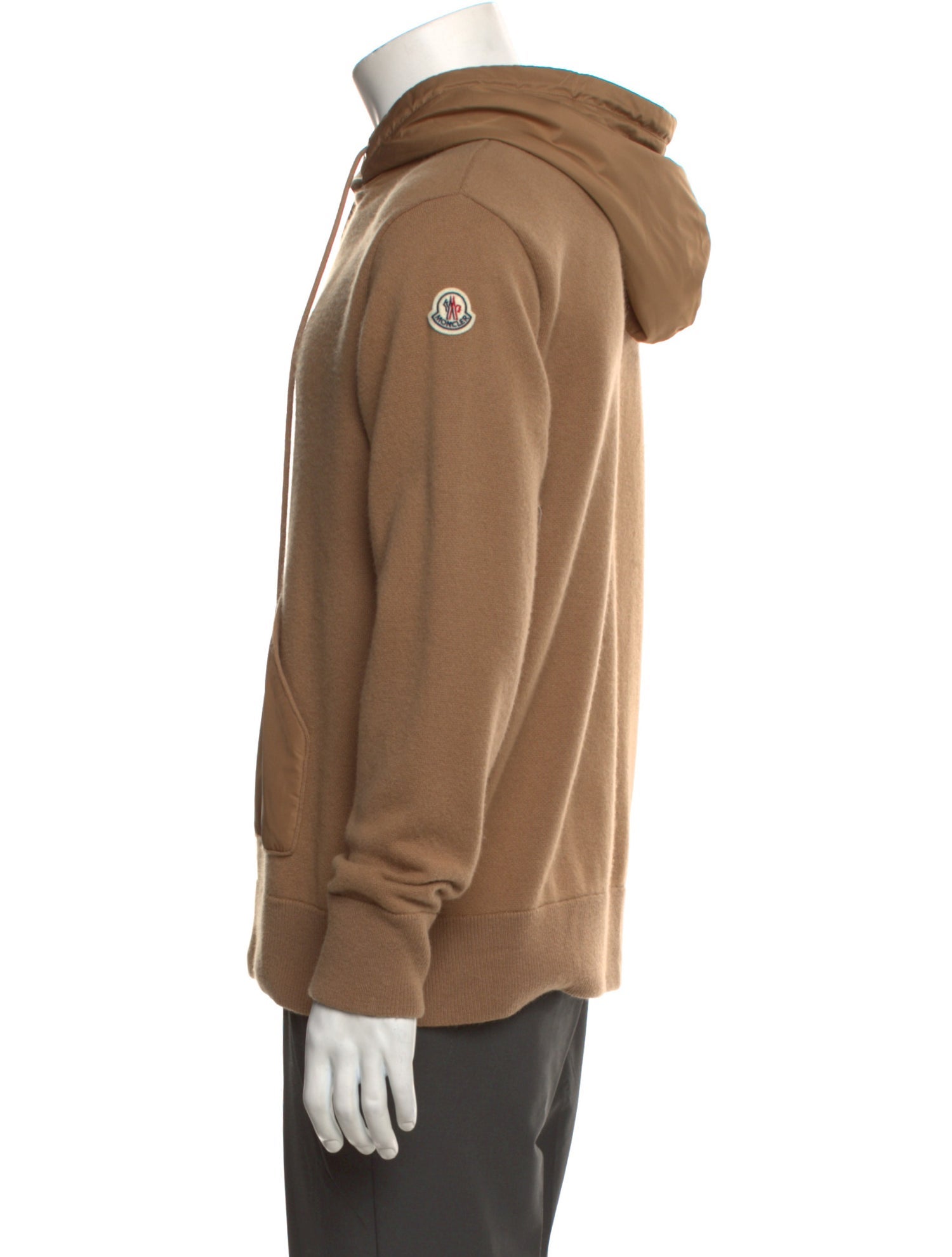 Moncler Virgin Wool Crew Neck Hoodie