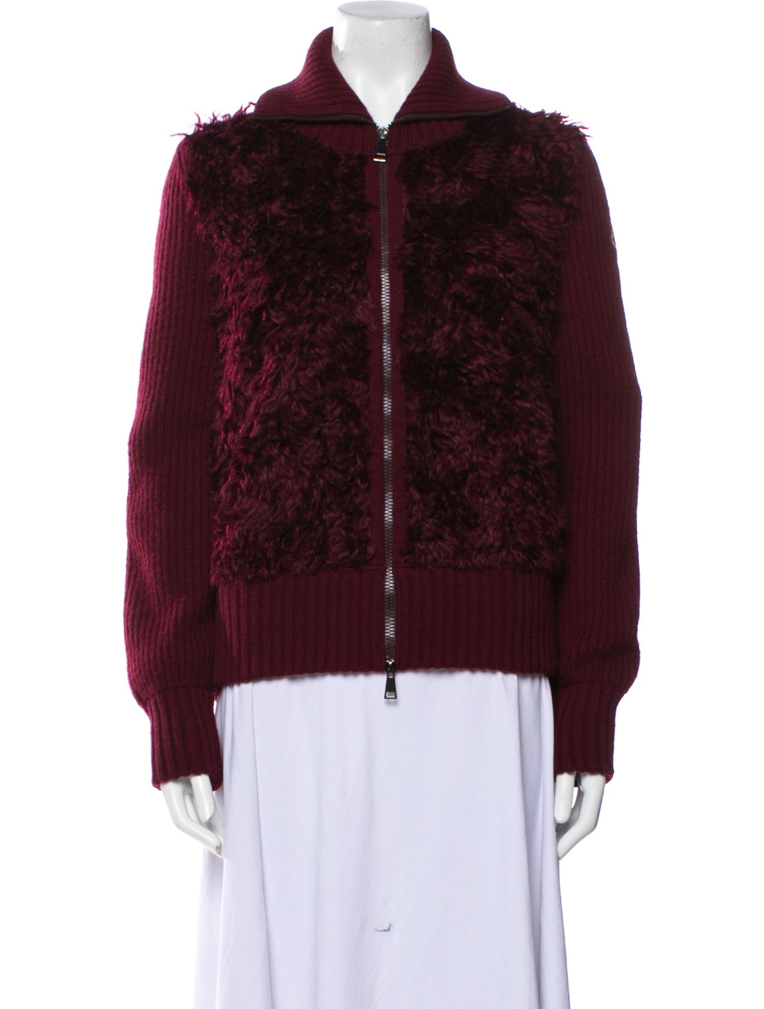 Moncler Mohair Bomber Jacket