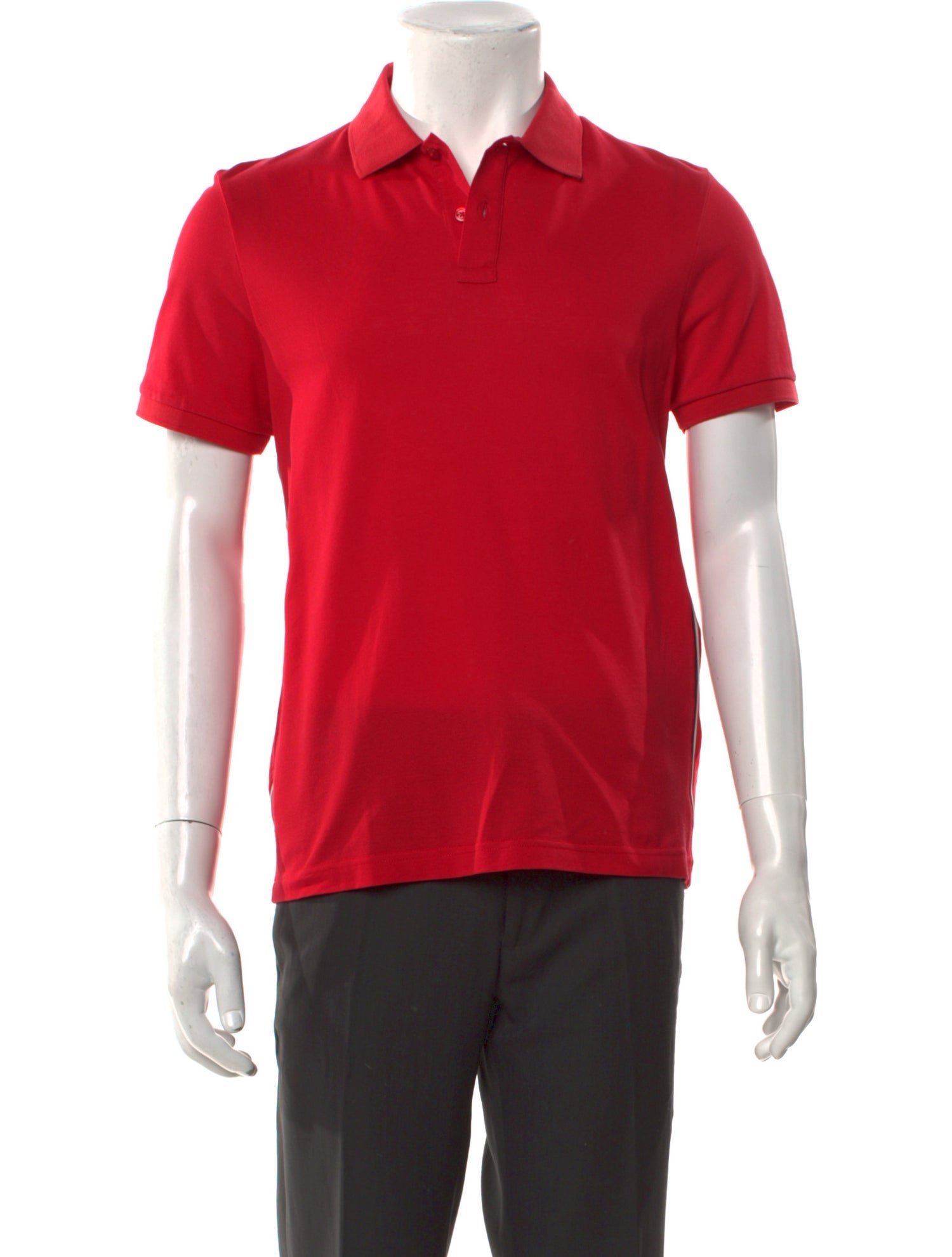 Moncler Collar Short Sleeve Polo Shirt