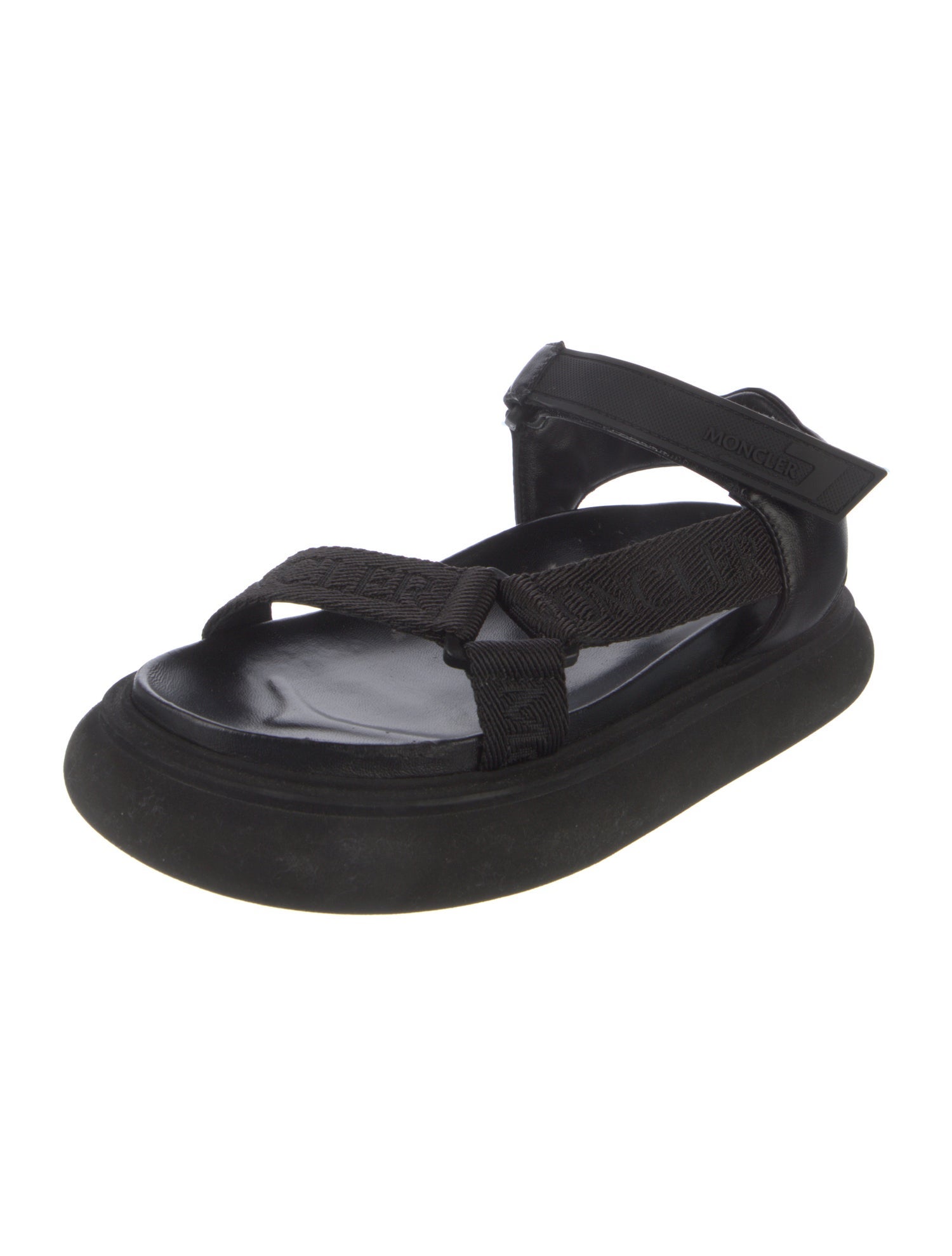 Moncler Leather Espadrilles