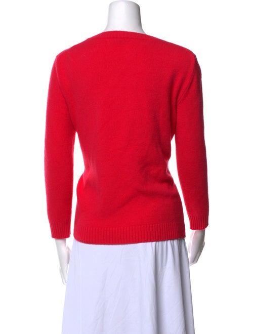 Moncler Virgin Wool Graphic Print Sweater