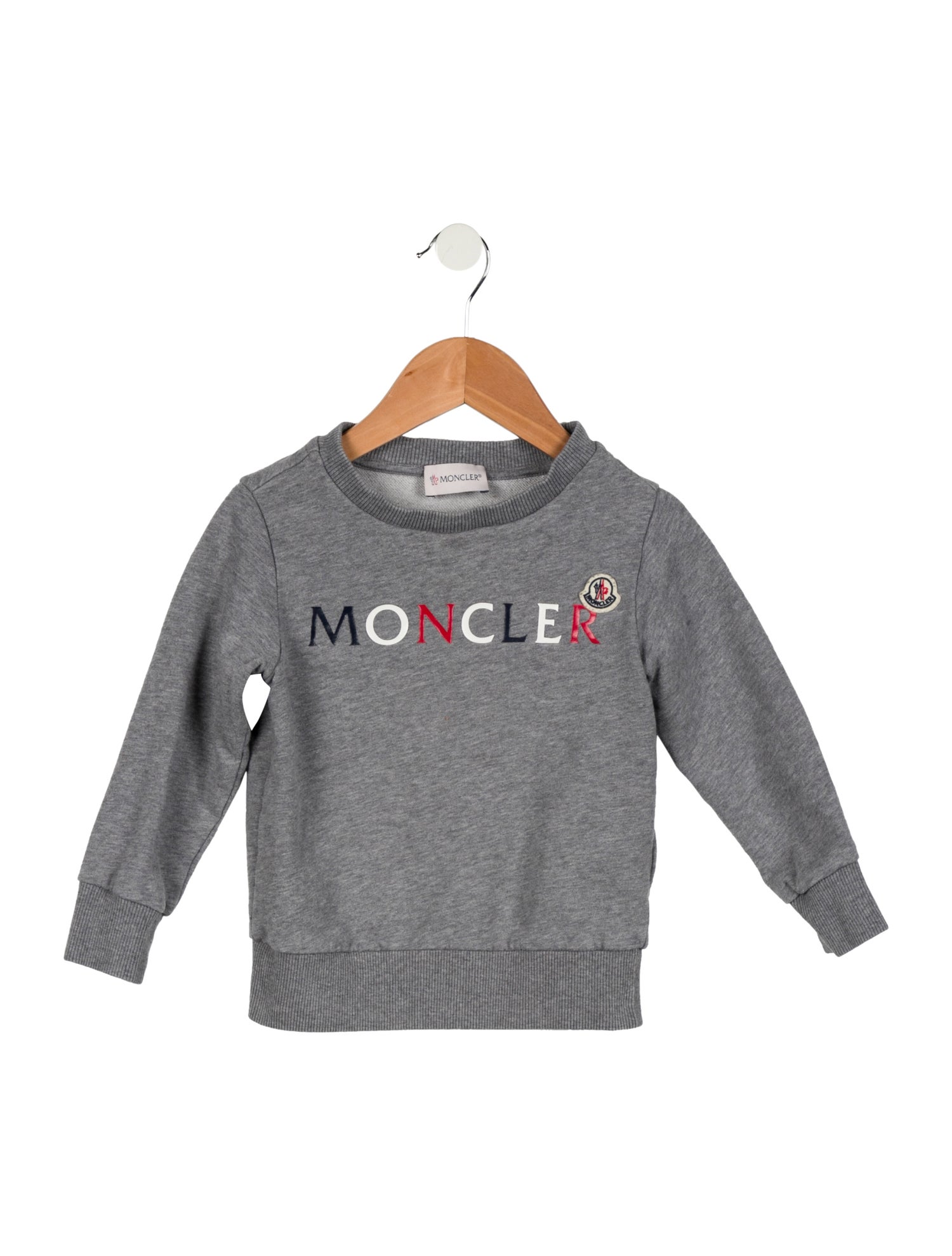 Moncler Toddler Boys' Logo Print Long Sleeve Sweatshirt