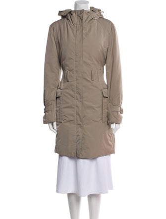 Moncler Nylon Down Coat