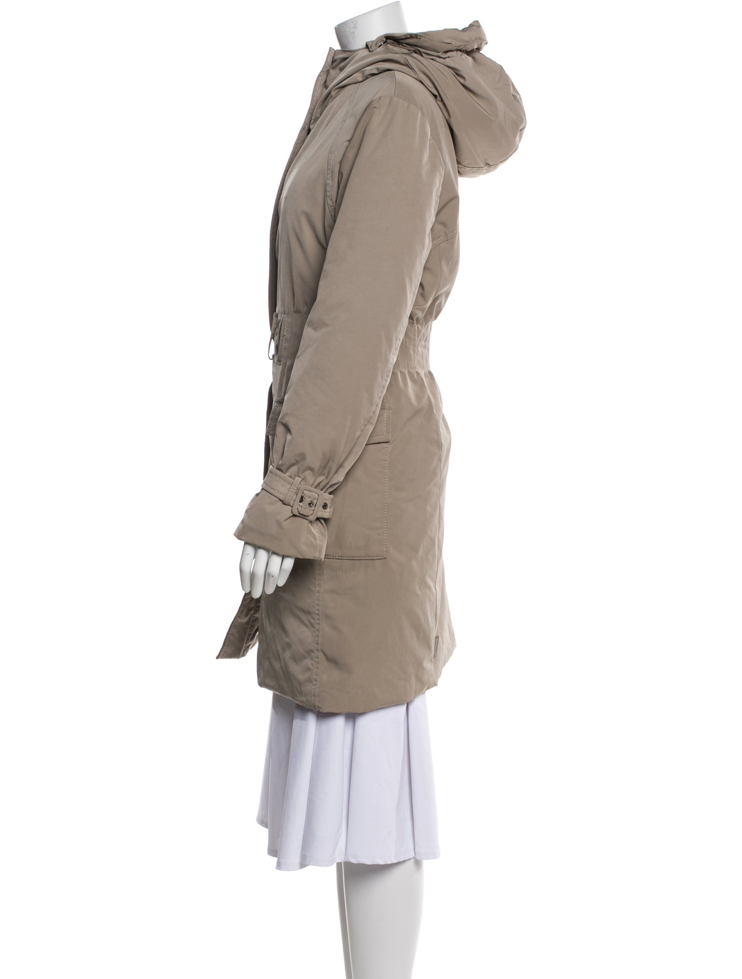 Moncler Nylon Down Coat