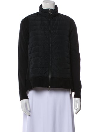 Moncler Plaid Print Down Jacket