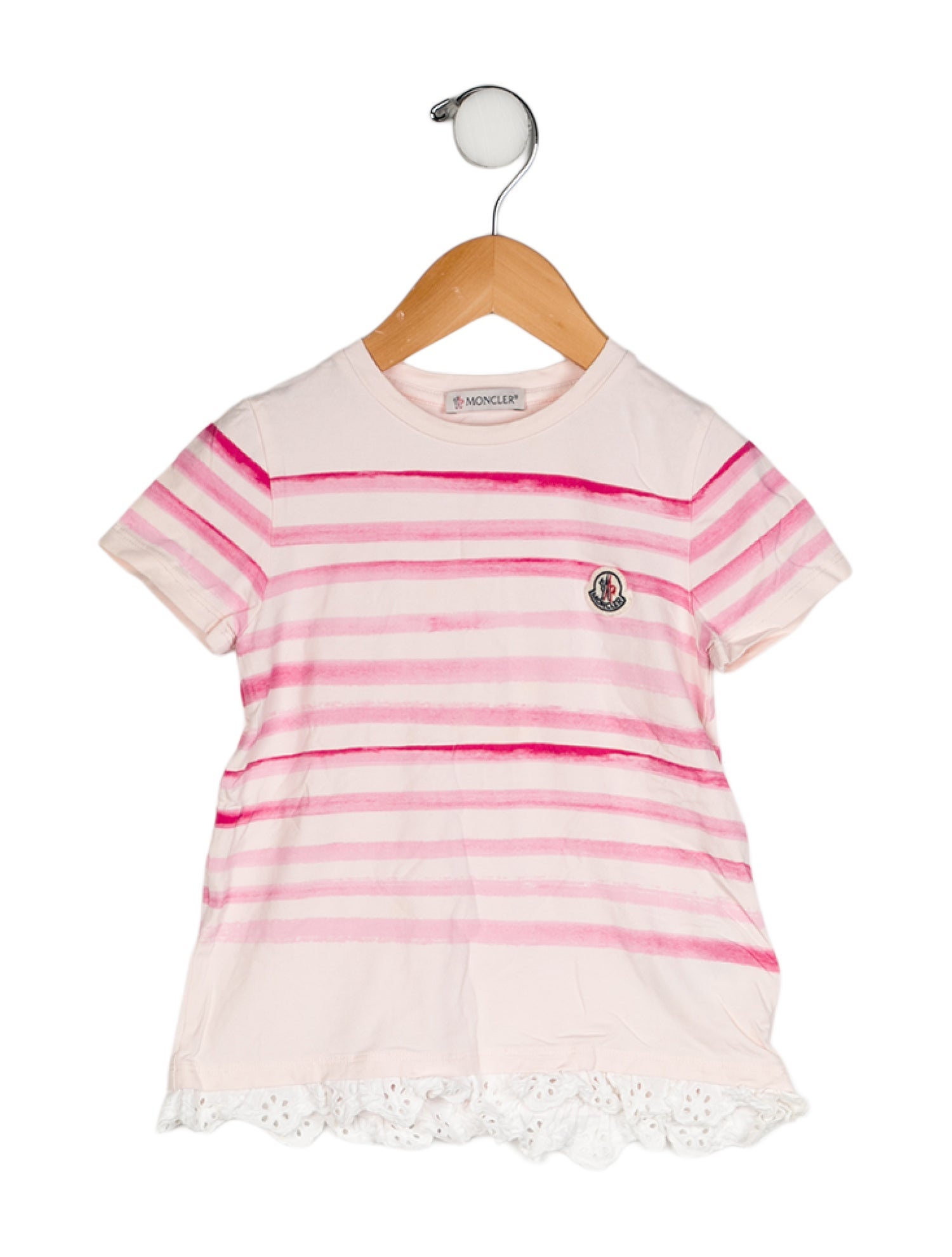 Moncler Printed Short Sleeve Top