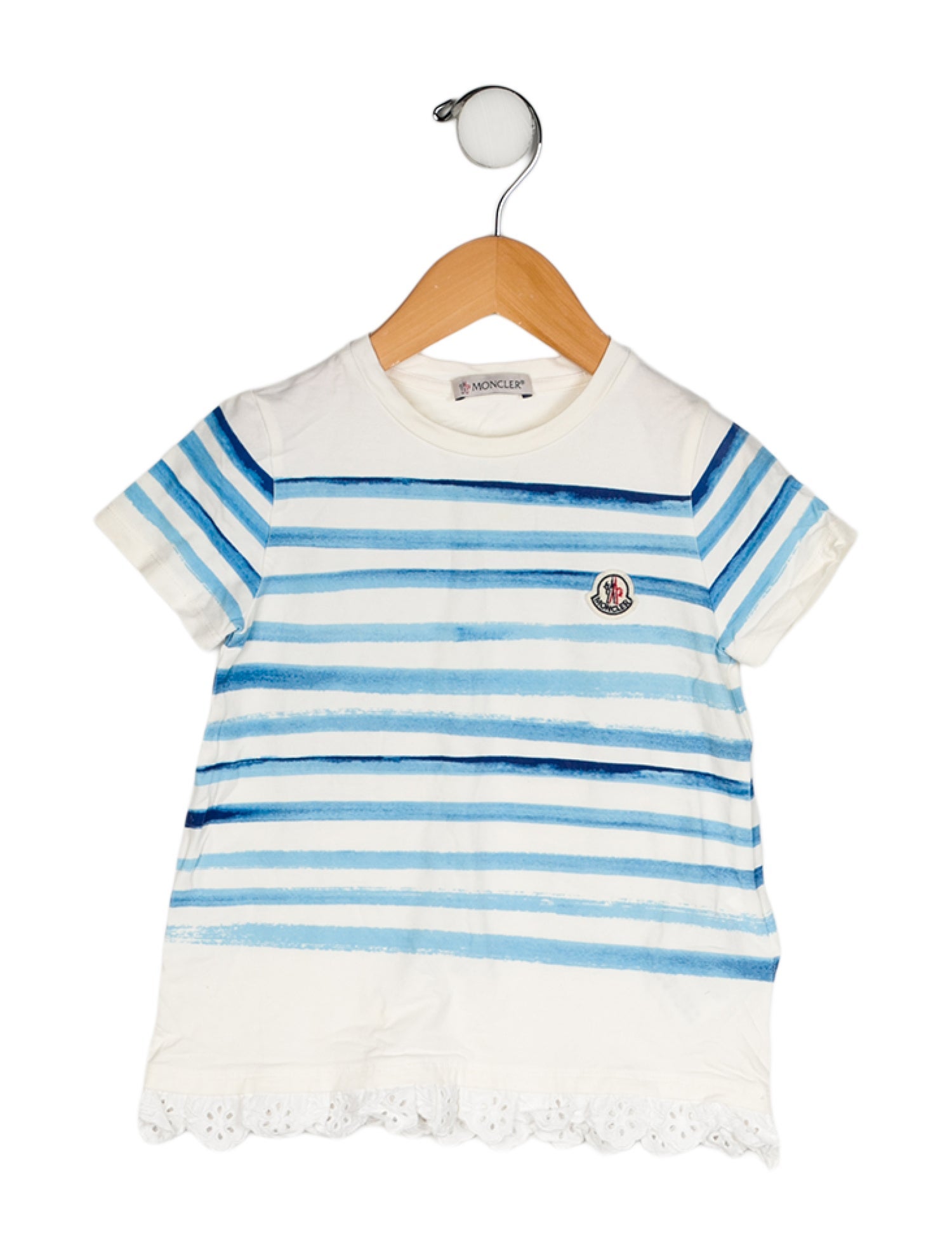 Moncler Printed Short Sleeve Top