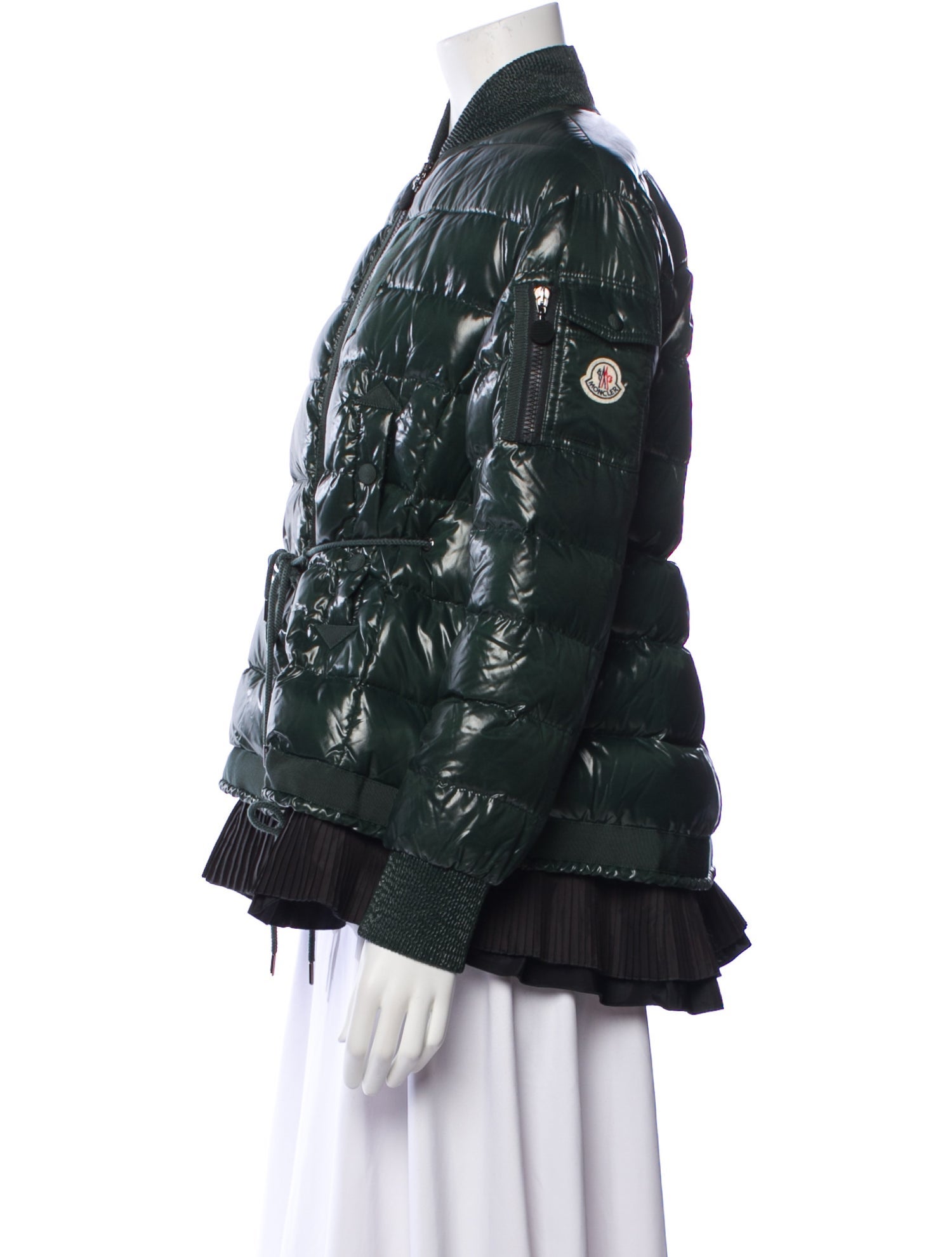 Moncler Nylon Bomber Jacket