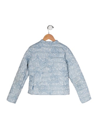 Moncler Boys' Pattern Down Jacket
