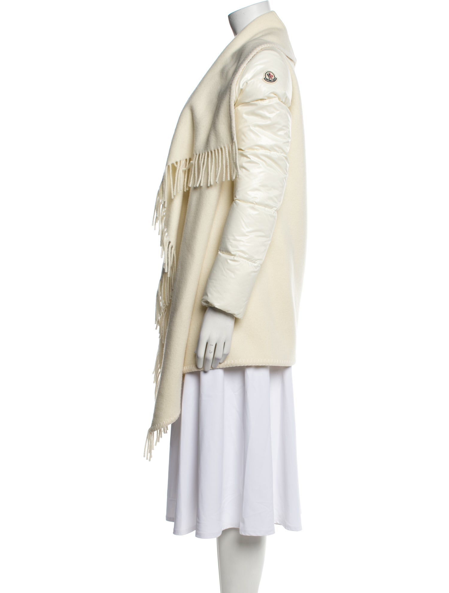 Moncler Striped Down Jacket