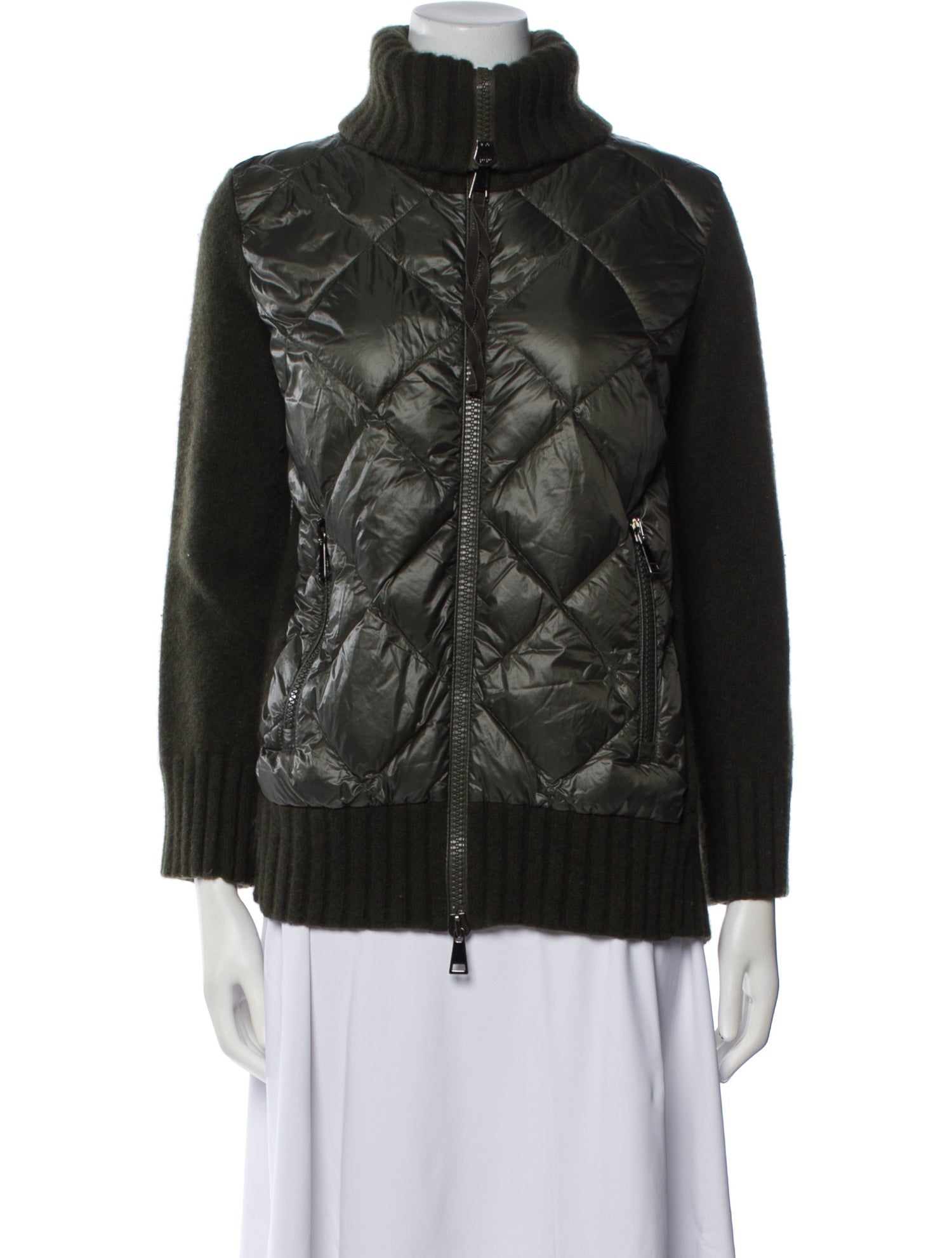 Moncler Virgin Wool Down Jacket
