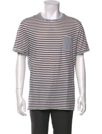 Moncler Striped Crew Neck T-Shirt