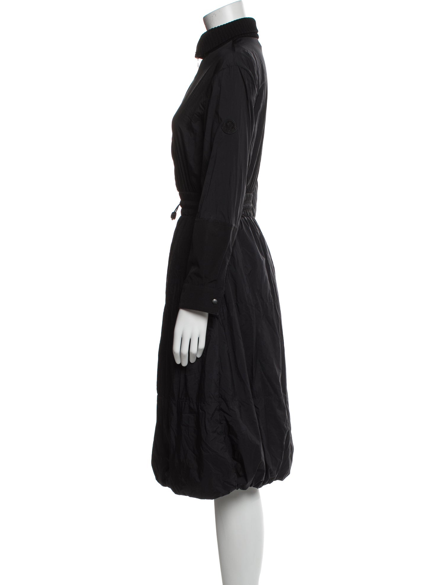 Moncler Turtleneck Midi Length Dress