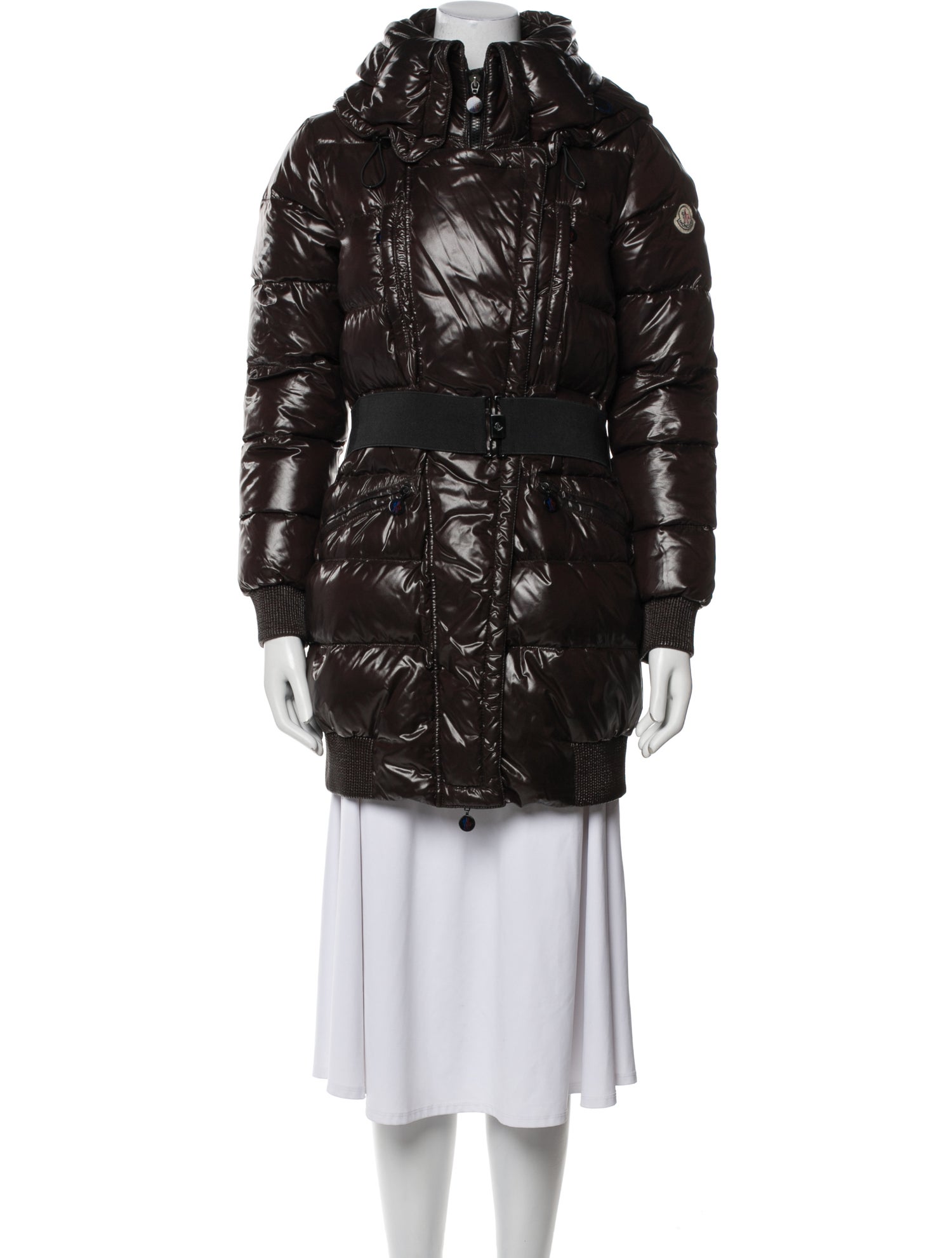 Moncler Nylon Down Coat