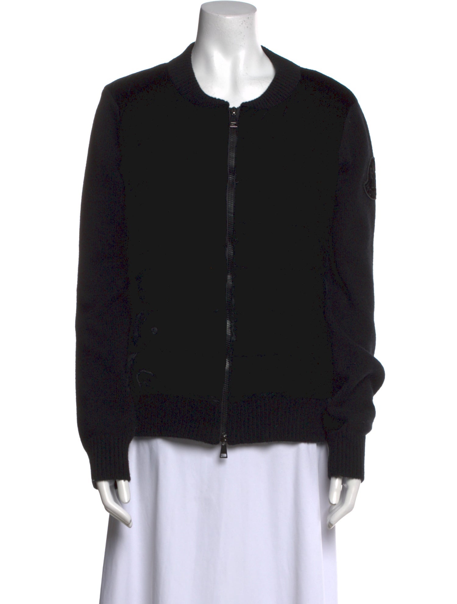 Moncler Wool Scoop Neck Sweater