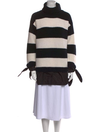 Moncler Virgin Wool Striped Sweater