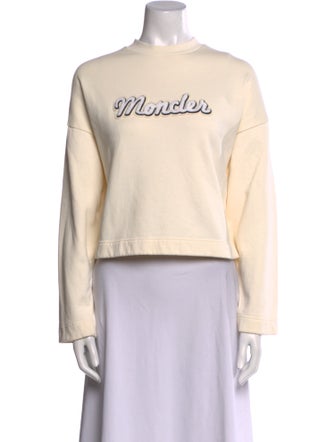 Moncler Graphic Print Crew Neck Sweatshirt