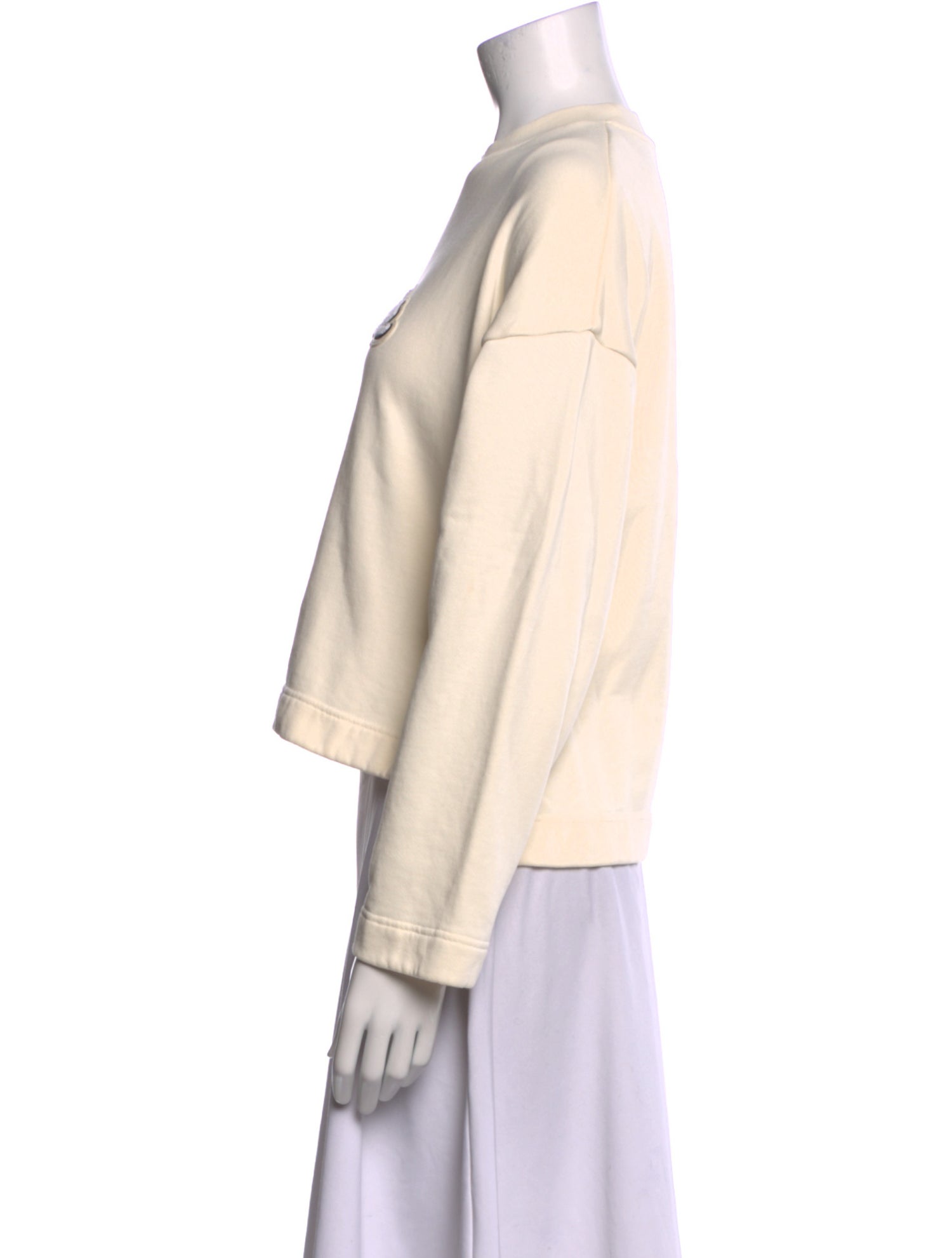 Moncler Graphic Print Crew Neck Sweatshirt