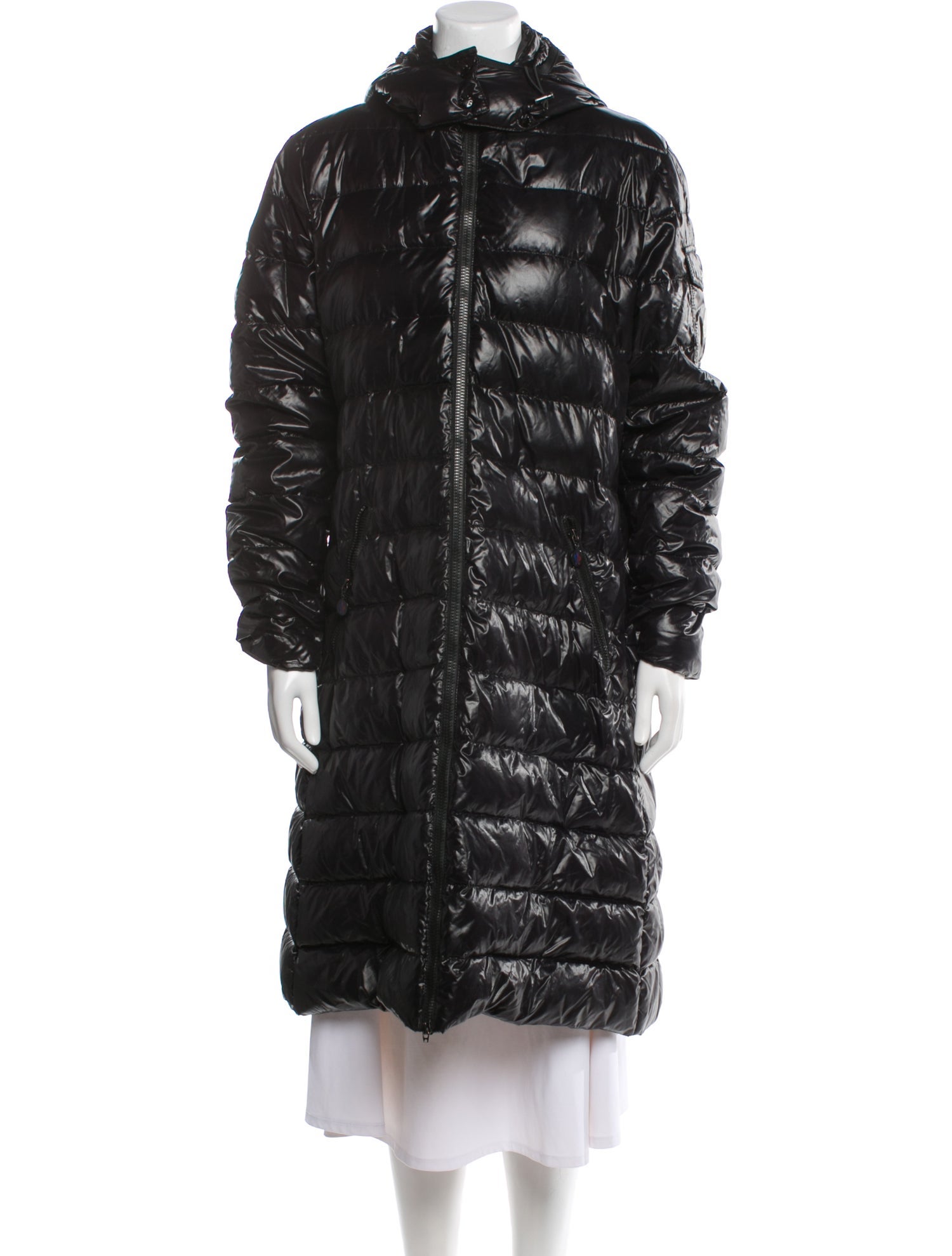 Moncler Moka Long Nylon Parka