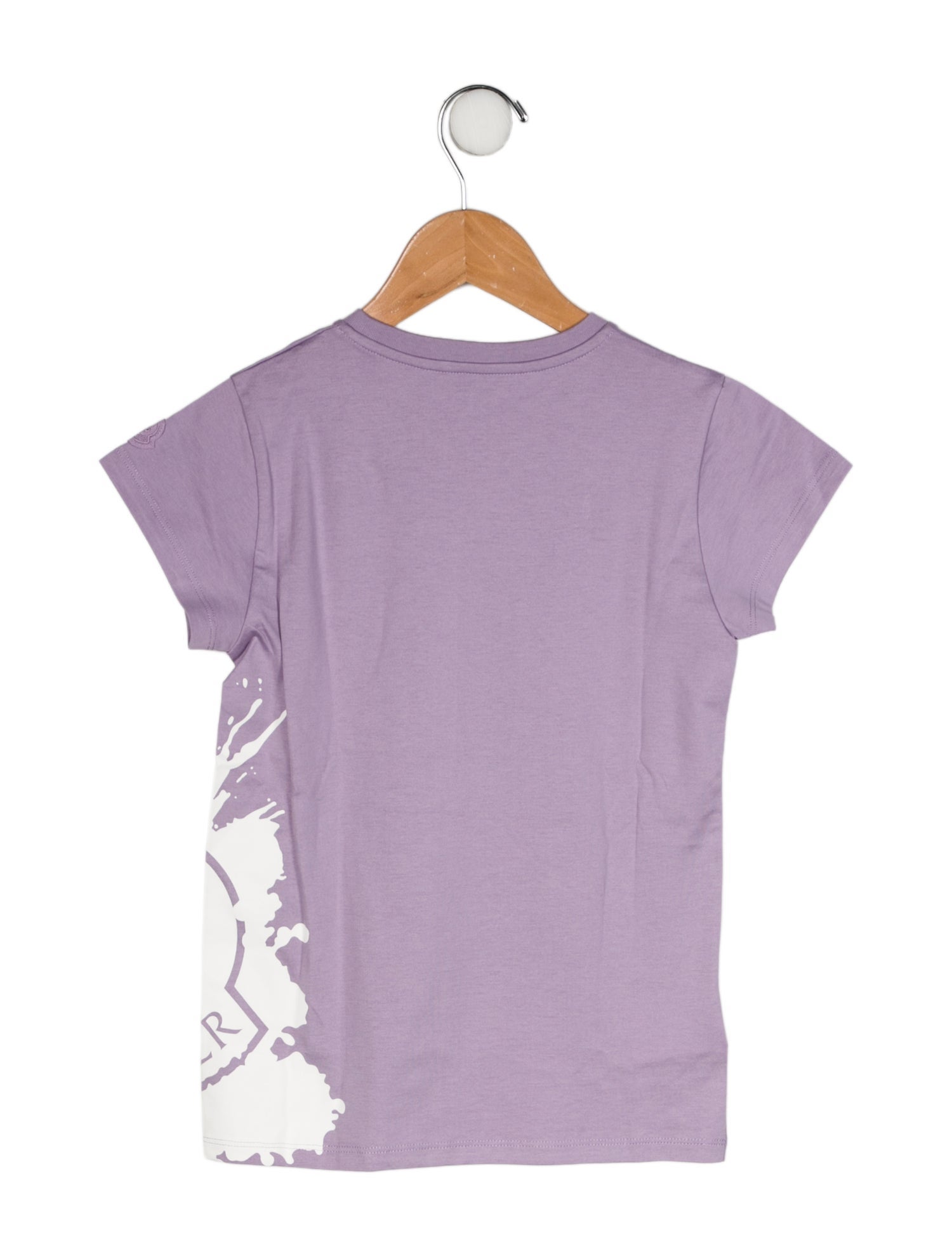 Moncler Toddler Girls' Graphic Printed Short Sleeve Top