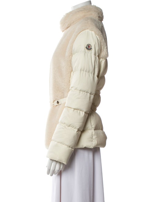 Moncler Oiron Faux Shearling Down Coat