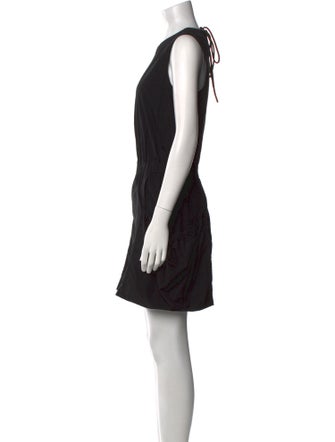 Moncler Crew Neck Mini Dress