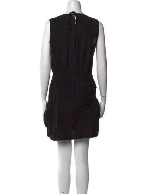 Moncler Crew Neck Mini Dress