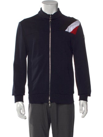 Moncler Mock Neck Long Sleeve Sweatshirt