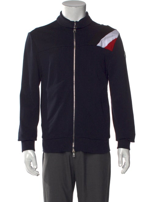 Moncler Mock Neck Long Sleeve Sweatshirt