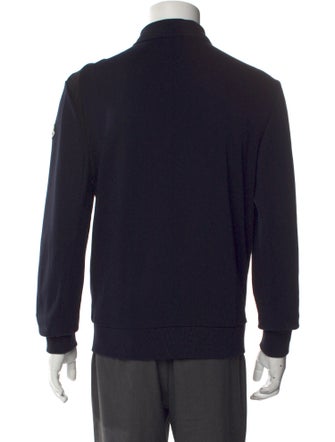 Moncler Mock Neck Long Sleeve Sweatshirt