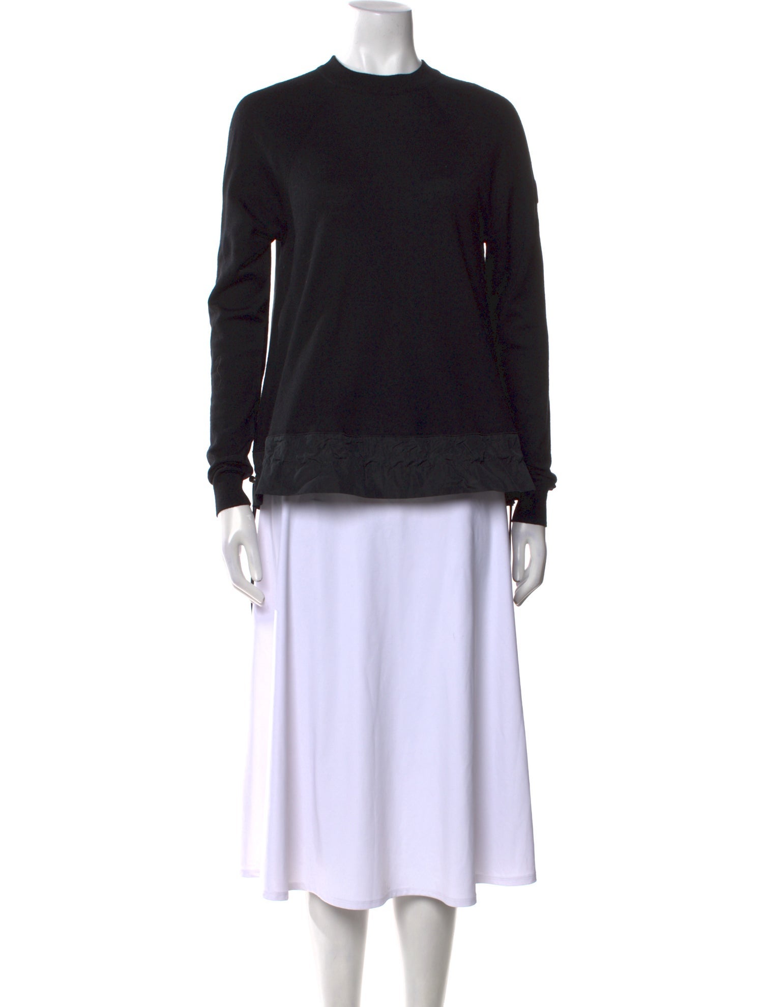 Moncler Virgin Wool Crew Neck Sweater