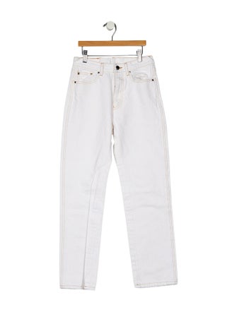 Moncler Mid-Rise Straight Leg Jeans