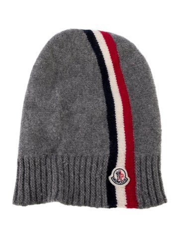 Moncler Hats Knit Striped Beanie