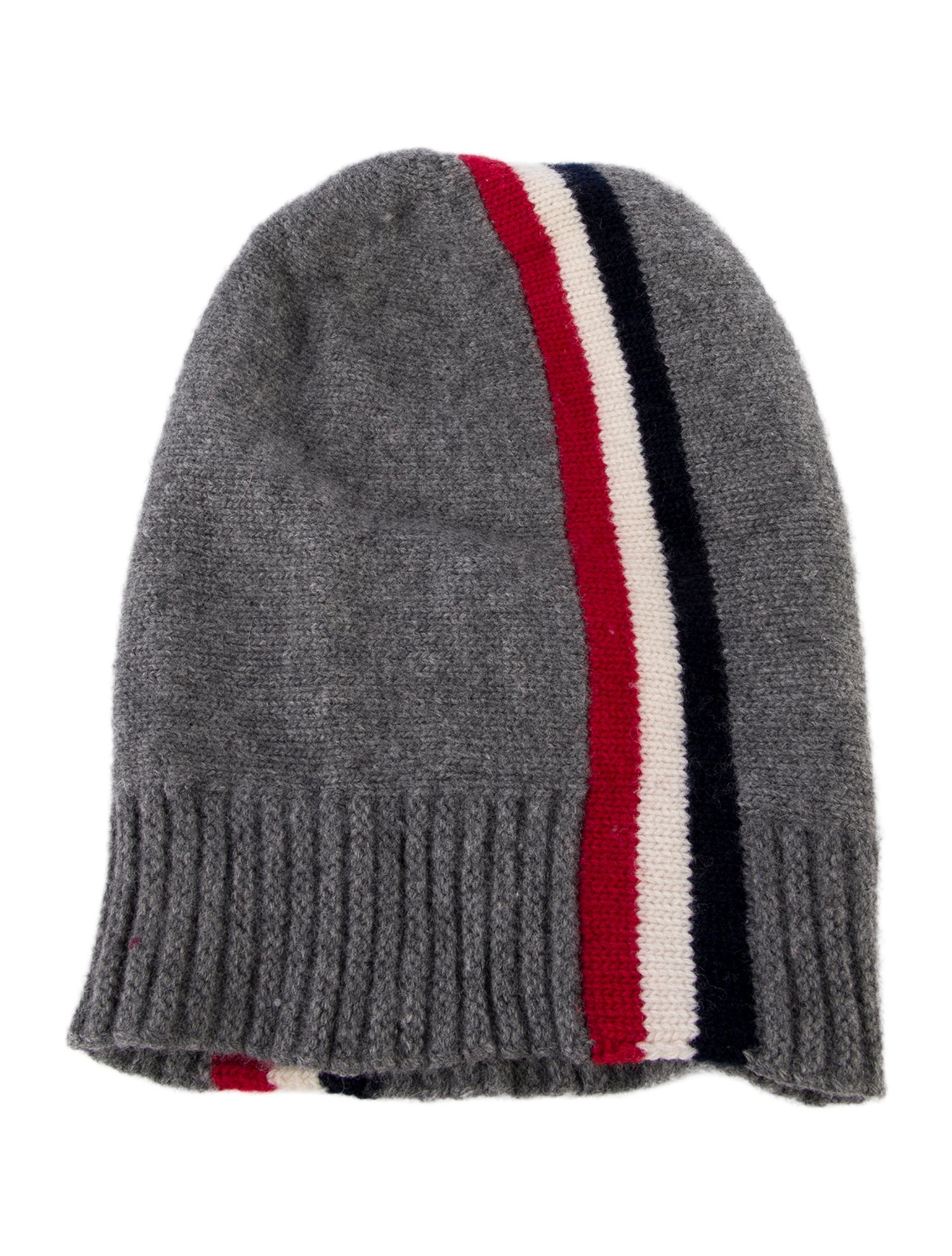 Moncler Knit Striped Beanie