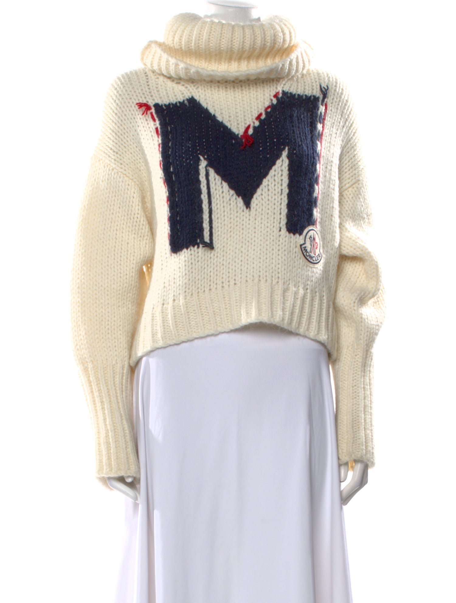 Moncler Wool Printed Sweater