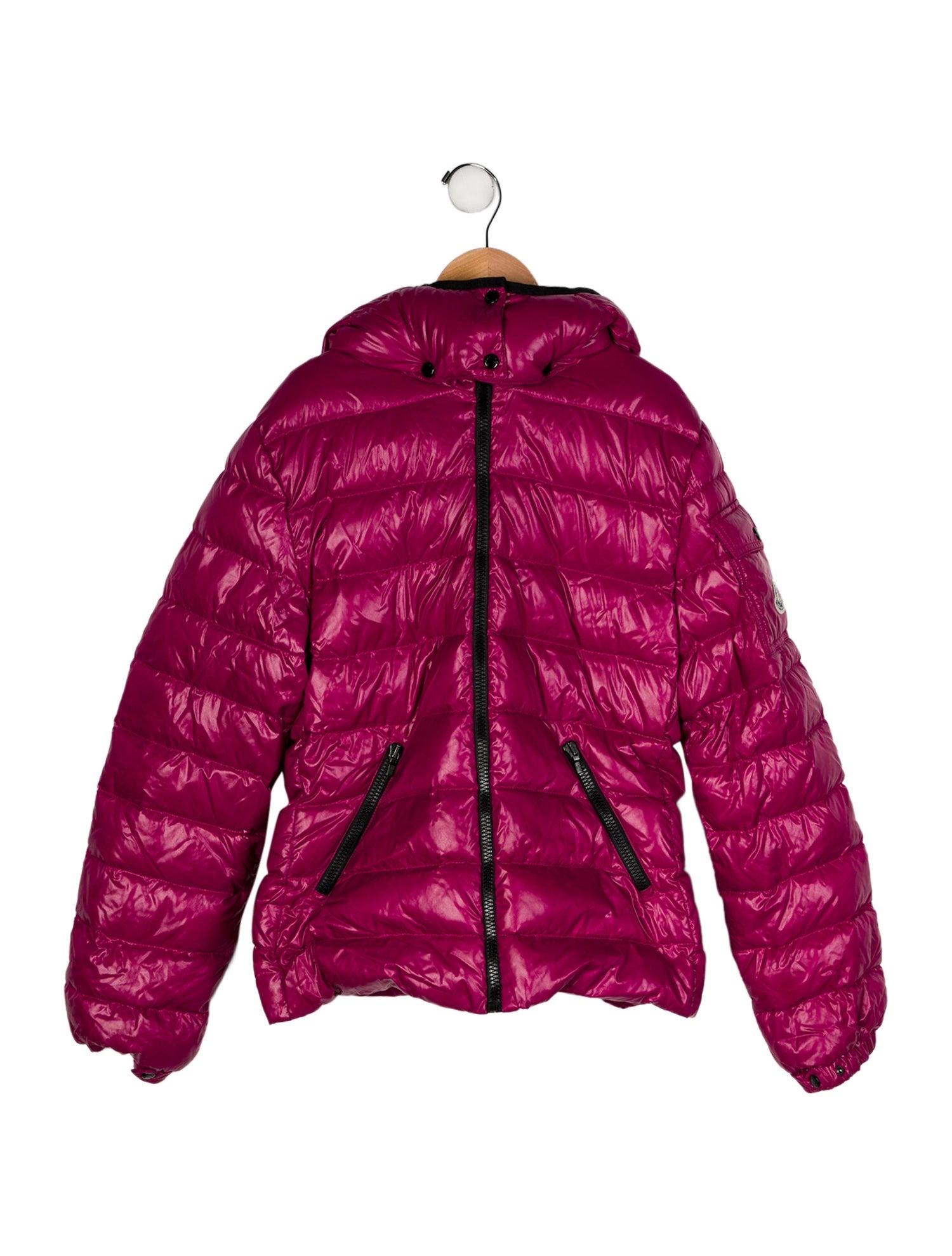 Moncler Solid Down Coat