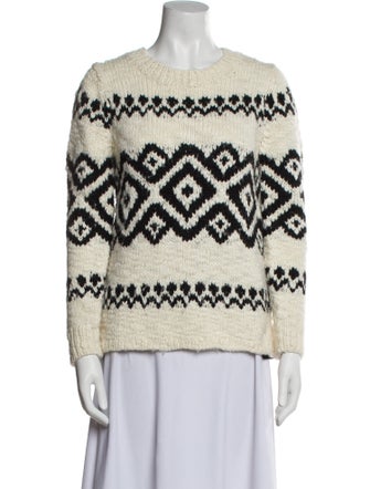 Moncler Wool Printed Sweater